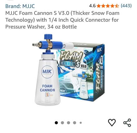 Photo of Foam cannon (Manchester rusholme M14) #1