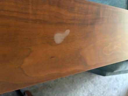 Photo of free Walnut wooden fireplace & marble surround & Hearth (Sothall S20) #2