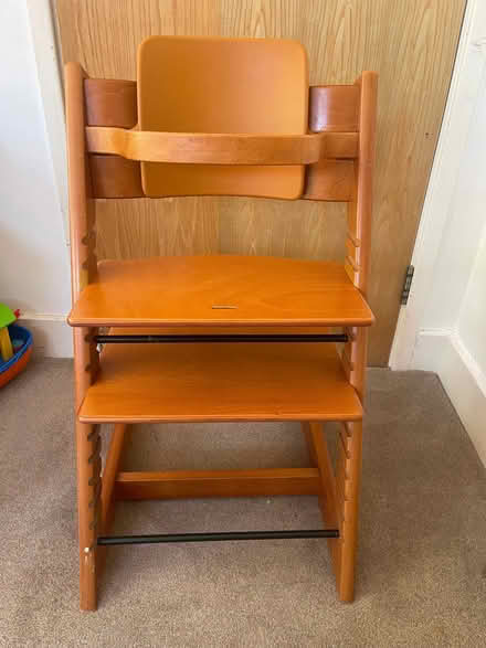 Photo of free Wooden high chair (Goldthorn Hill WV2) #3
