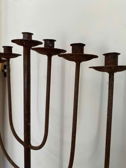 Photo of free Vintage Iron Candelabra (BN2) #4