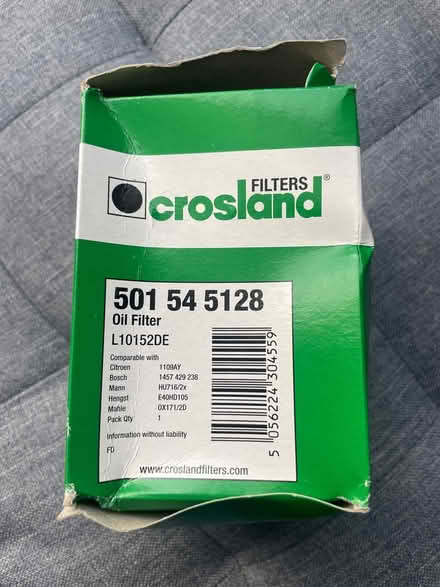 Photo of free Mazda 3 oil filter (Reading RG1) #1