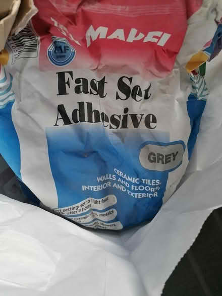 Photo of free Grout, tile adhesive, filler (Manor Park E12) #2