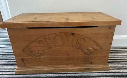 Photo of free Pine toy box (Cassiobury WD17) #1