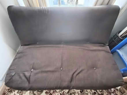 Photo of free Futon bed - metal frame with slats (Sparkbrook B11) #3