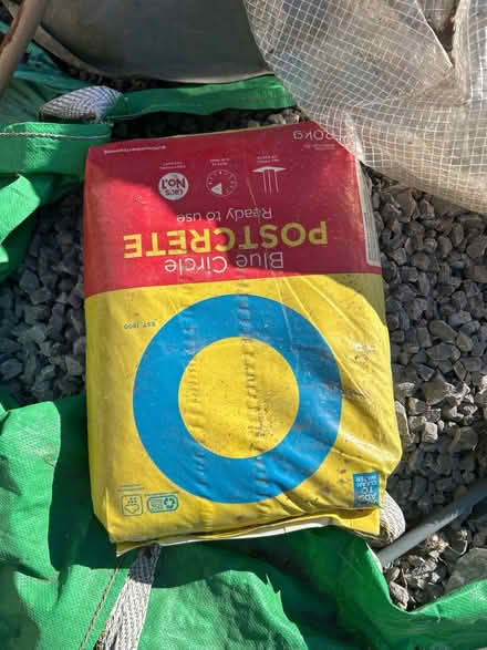 Photo of free Blue circle post crete (Erith DA8) #1