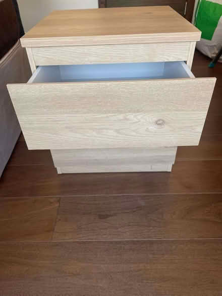 Photo of free Wooden bed side table (Marylebone W1U) #3