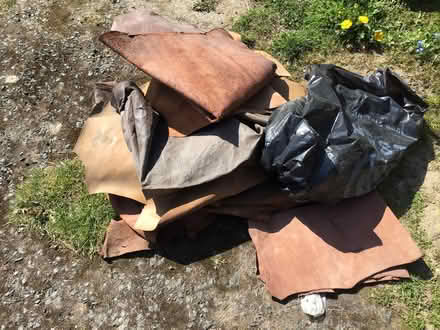 Photo of free Leather pieces (Yarpole HR6) #1