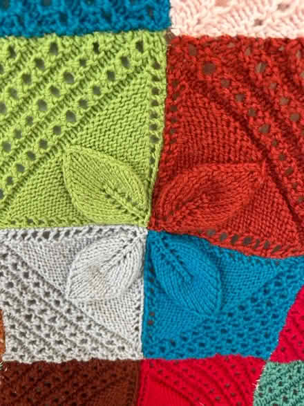 Photo of free Large hand-knitted blanket (Florence Park OX4) #1