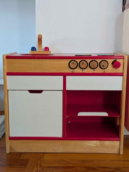Photo of free Sturdy Wood Play Kitchen (East Watertown, near Filipello) #1