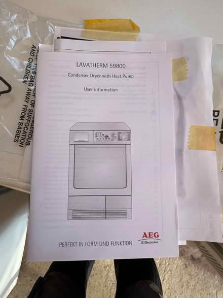 Photo of free AEG Condensing Tumble Drier (Cheadle Hulme SK8) #4