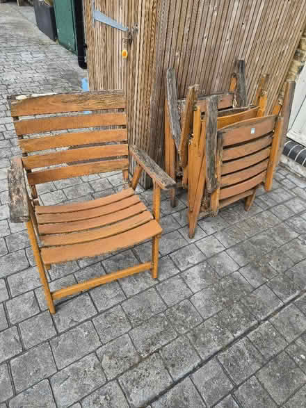 Photo of free Wooden outdoor chairs - project (Peckham SE15) #3