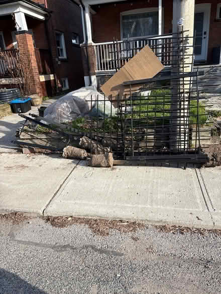 Photo of free Steel fence and gate (Main/danforth) #1