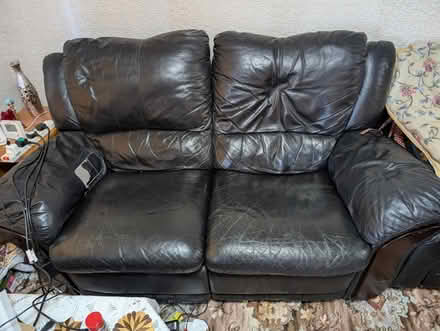 Photo of free 2-seater recliner sofa (lodgemoor S10) #3