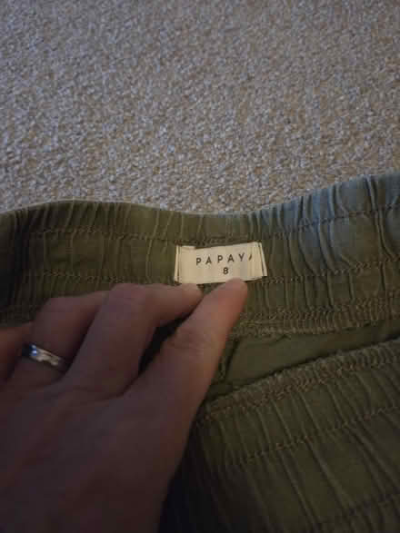 Photo of free Khaki shorts size 8 (Lightwood ST3) #4