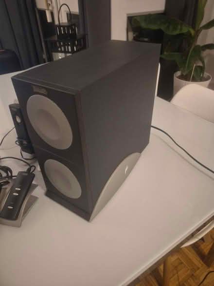 Photo of free X2 Computer speakers & sub woofer (Wood Green, N22) #2