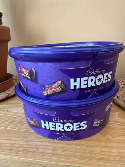 Photo of free Two hero’s plastic tubs (Cheltenham) #1