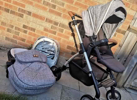 Photo of free Silver Cross pram (Willington) #1