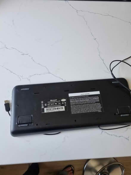 Photo of free Microsoft keyboard with USB cable (Near Lowther Gardens FY8) #2