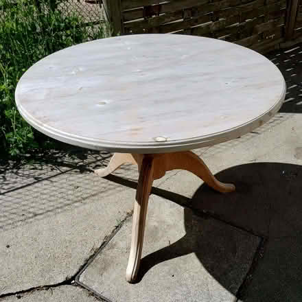 Photo of free Round Wooden Table (Polwarth EH11) #1