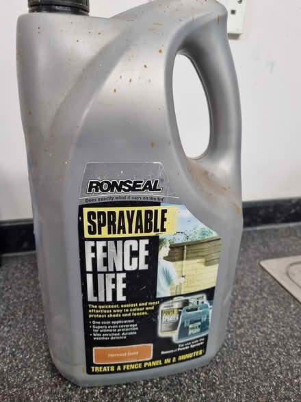 Photo of free Ronseal fence paint (CM2 springfield, chelmsford) #1