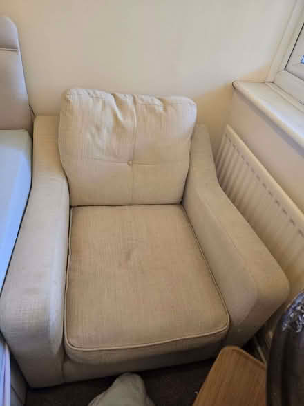Photo of free Sofa, armchair, double bed, wardrobe, 2 riser recliners (Old Heath CO1) #3