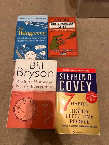 Photo of free Books x 4 #2 (Hemel, HP3) #1