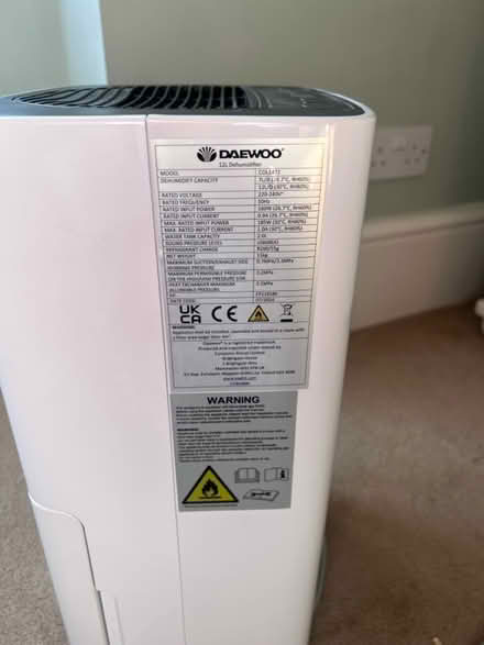 Photo of free Dehumidifier (TW2) #2