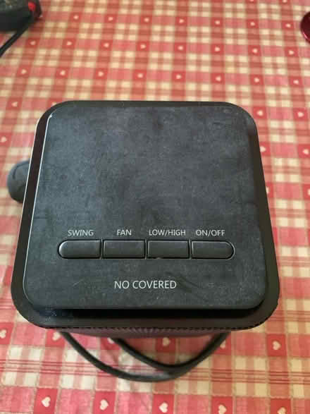 Photo of free Small black electric heater (Morecambe LA4) #1