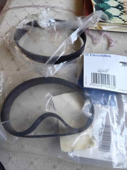 Photo of free Electrolux drive belts vacuum (Gidea Park) #1