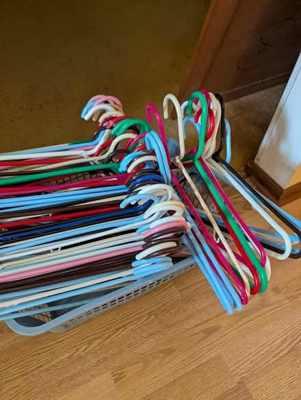 Photo of free Plastic Hangers and Votive holder (River Plaza area) #1