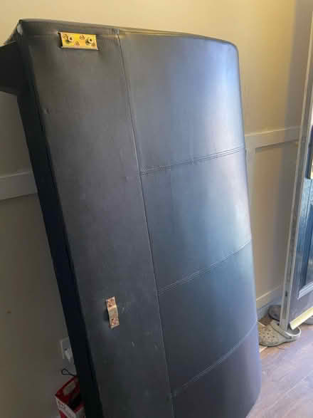 Photo of free Leather double bed (Alvaston) #1