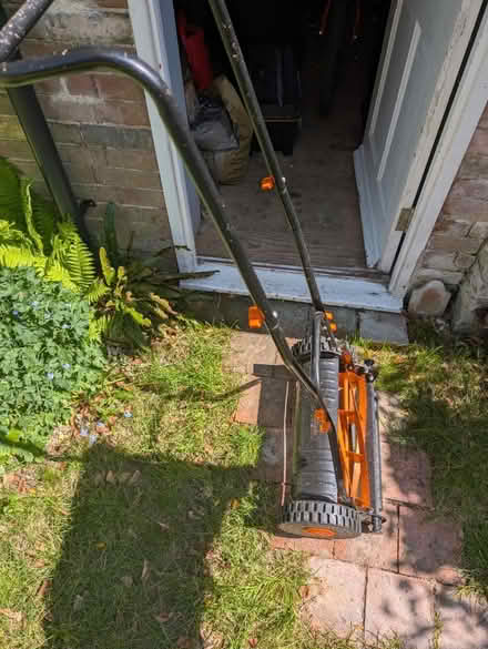 Photo of free Push (aka manual) lawnmower (South Chailey) #1