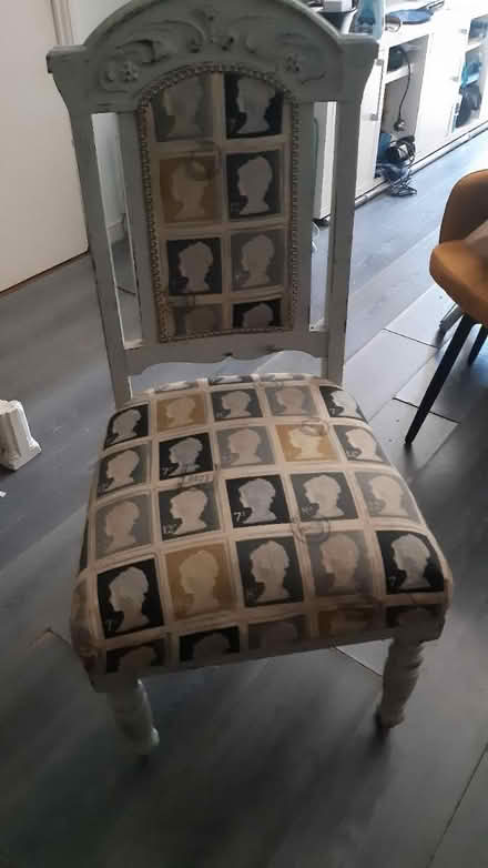 Photo of free Chair stamp print (Drovers way N7) #1