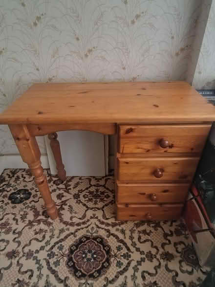 Photo of free Solid wood desk/dressing table (TW7 4) #1