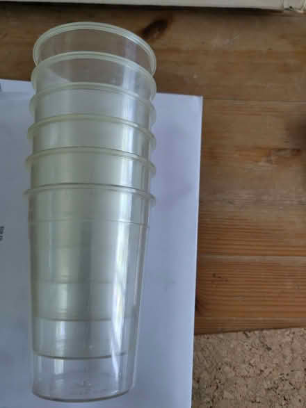 Photo of free 6 sturdy plastic 'glasses' (Henleaze Ward BS9) #2