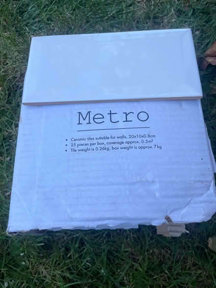 Photo of free Metro tiles, white (Overdale TF1) #1