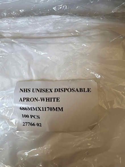 Photo of free Disposable plastic aprons (Headington OX3) #1
