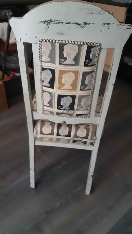 Photo of free Chair stamp print (Drovers way N7) #2