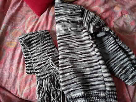 Photo of free knitted jacket, scarf set (Stratford E15) #1