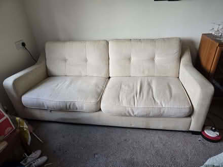 Photo of free Sofa, armchair, double bed, wardrobe, 2 riser recliners (Old Heath CO1) #4