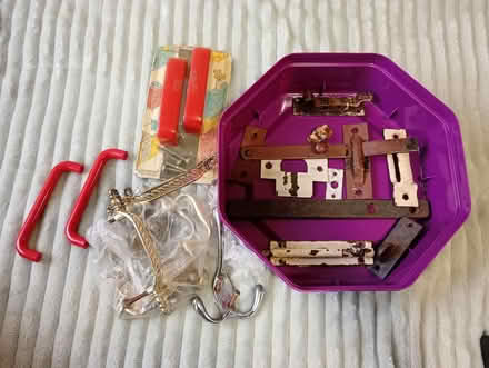 Photo of free Various handles, bolts, latches, hook (Cheslyn Hay WS6) #1