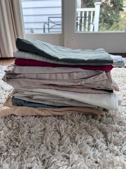 Photo of free Stack o pillowcases (Arlington) #1