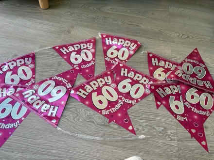 Photo of free 60th birthday banners (Datchet - SL3) #1