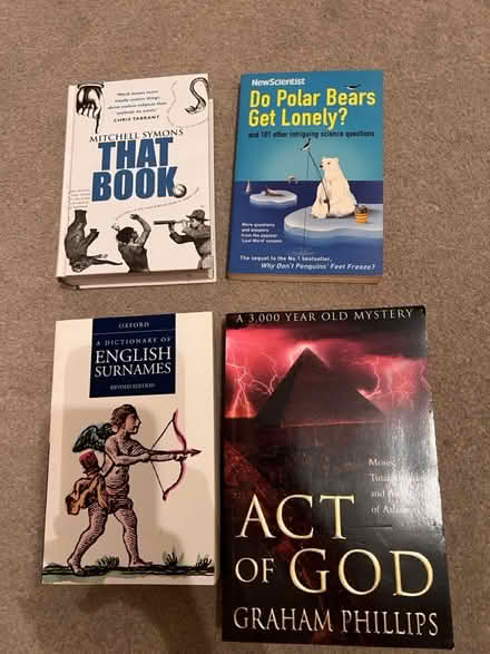 Photo of free Books x 4 (Hemel, HP3) #1