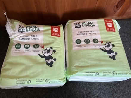 Photo of free Nappy pants size 6 x30 Mama Bamboo (Guiseley LS20) #1