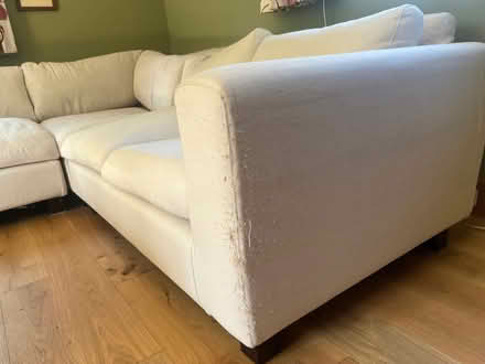 Photo of free Habitat cream corner sofa with sofa bed (Peasemore RG20) #4