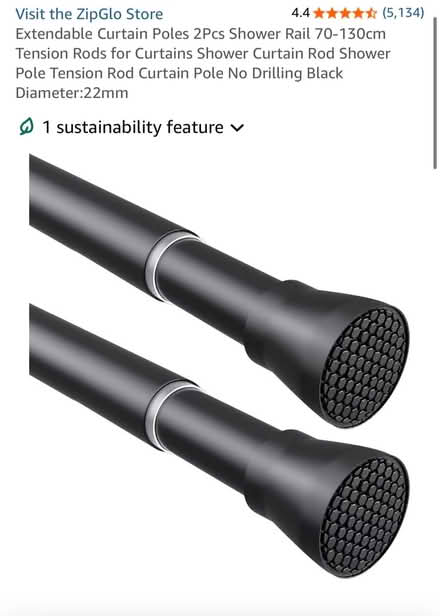 Photo of free Curtain and tension curtain pole (Hackney E9) #1