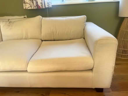 Photo of free Habitat cream corner sofa with sofa bed (Peasemore RG20) #3