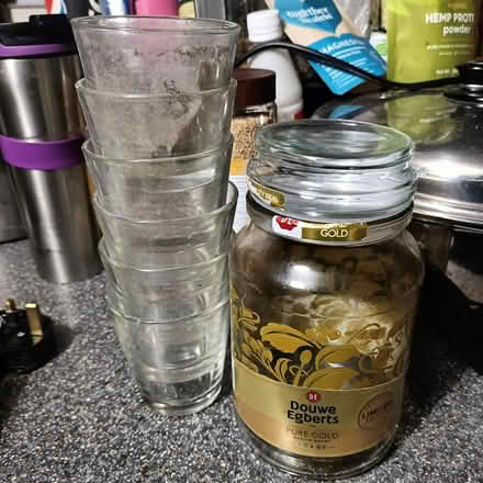 Photo of free Coffee container, candle holder (Reading RG30) #1