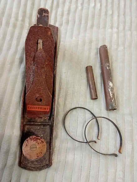 Photo of free Wood planer with rust, copper pipe, bike clips (Cheslyn Hay WS6) #1